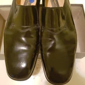 STEEPLE GATE Men's Shoes Loafer & Slip Ons - BLACK